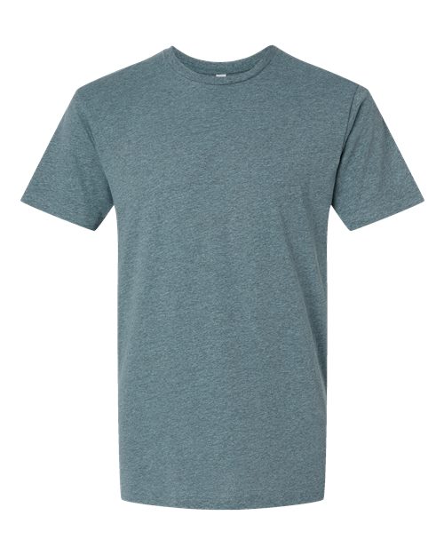 LAT 6901 Unisex Fine Jersey Tee - Ice Blackout - front