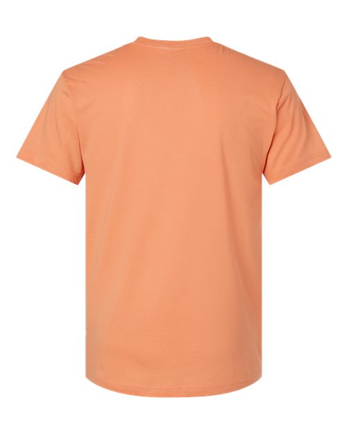 LAT 6901 Unisex Fine Jersey Tee - Sunset - back