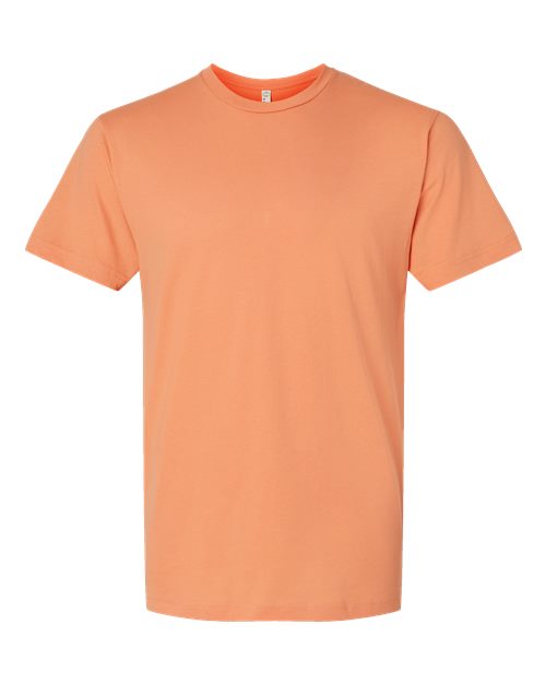 LAT 6901 Unisex Fine Jersey Tee - Sunset - front