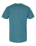 LAT 6901 Unisex Fine Jersey Tee - Surf Blackout - back