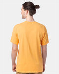 Hanes GDH100 Men's Garment-Dyed T-Shirt - Butterscotch - model back