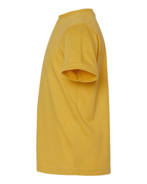 Rabbit Skins 3321 Toddler Fine Jersey Tee - Mustard - side