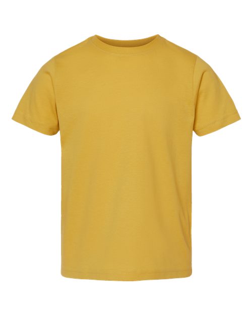 Rabbit Skins 3321 Toddler Fine Jersey Tee - Mustard - front