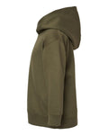 Rabbit Skins 3326 Toddler Pullover Fleece Hoodie - Military Green - side