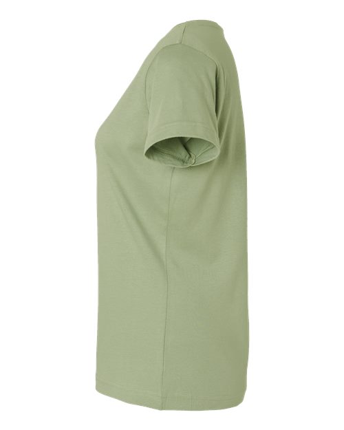 LAT 3516 Women's Fine Jersey Tee - Sage - side