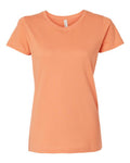 LAT 3516 Women's Fine Jersey Tee - Sunset - front
