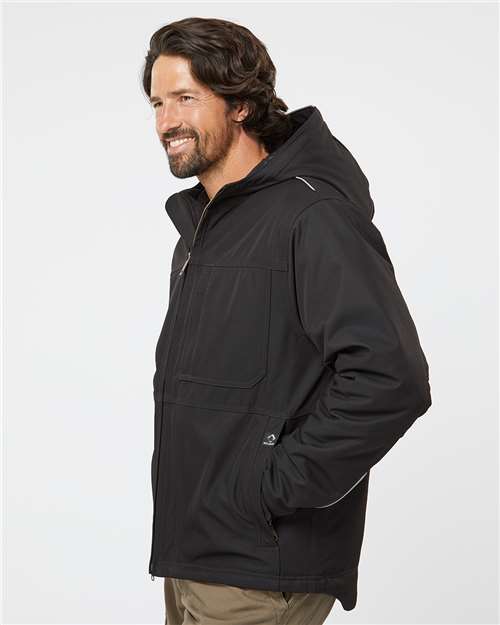 DRI DUCK 5326 Men's Kodiak Jacket - Black - model side