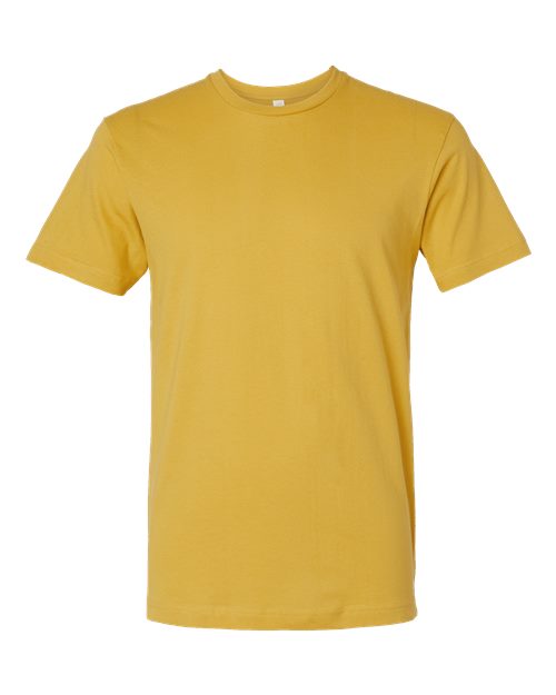 LAT 6901 Unisex Fine Jersey Tee - Mustard - front