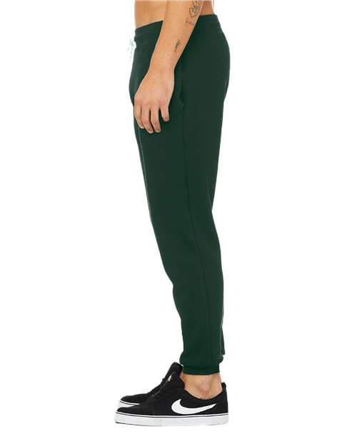 Bella + Canvas 3727 Sponge Fleece Joggers - Forest - side