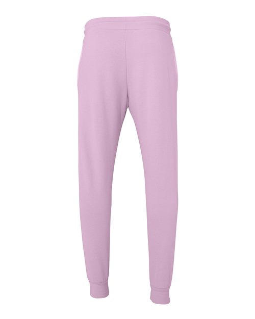 Bella + Canvas 3727 Sponge Fleece Joggers - Lilac - back