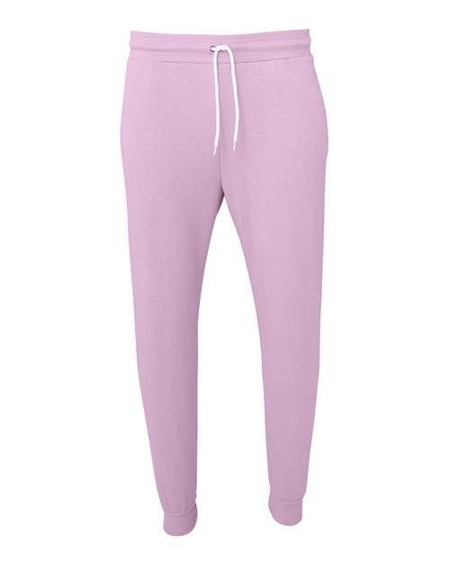 Bella + Canvas 3727 Sponge Fleece Joggers - Lilac - flat front