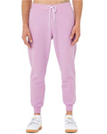 Bella + Canvas 3727 Sponge Fleece Joggers - Lilac - model front