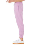 Bella + Canvas 3727 Sponge Fleece Joggers - Lilac - model side