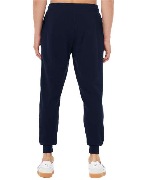 Bella + Canvas 3727 Sponge Fleece Joggers - Navy - back