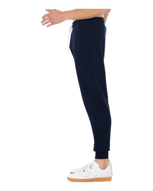 Bella + Canvas 3727 Sponge Fleece Joggers - Navy - side