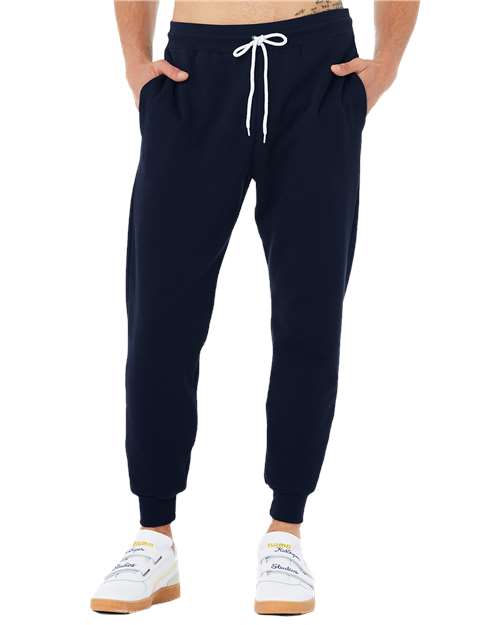 Bella + Canvas 3727 Sponge Fleece Joggers - Navy - front