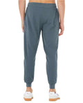 Bella + Canvas 3727 Sponge Fleece Joggers - Heather Slate - back