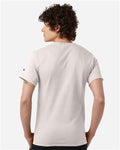 Champion T425 Unisex Classic T-Shirt - Body Blush - model back