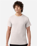 Champion T425 Unisex Classic T-Shirt - Body Blush - model front