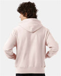 Champion S101 Unisex Reverse Weave Hooded Sweatshirt - Body Blush - model back