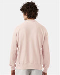 Champion S149 Unisex Reverse Weave Crewneck Sweatshirt - Body Blush - model back