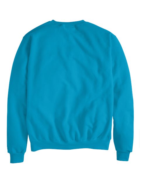 Champion S600 Powerblend Crewneck Sweatshirt - Tempo Teal - back