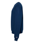 Champion S600 Powerblend Crewneck Sweatshirt - Late Night Blue - side