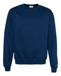 Champion S600 Powerblend Crewneck Sweatshirt - Late Night Blue - flat front