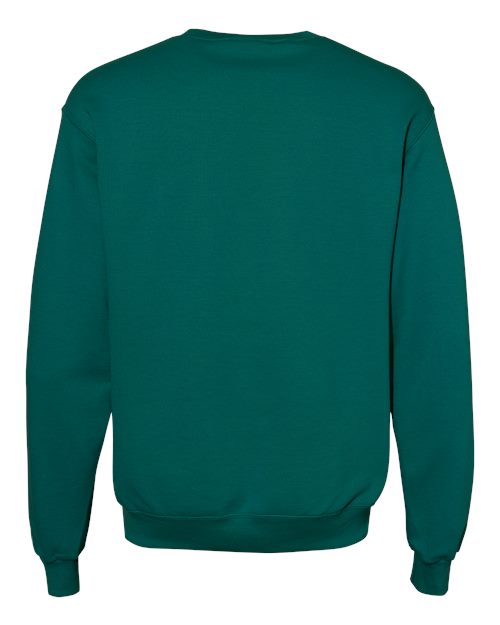 Champion S600 Powerblend Crewneck Sweatshirt - Emerald Green - back