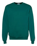 Champion S600 Powerblend Crewneck Sweatshirt - Emerald Green - flat front