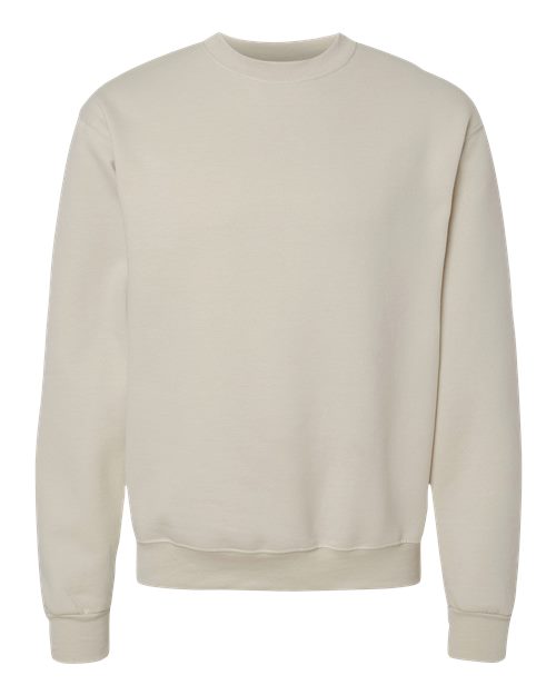Champion S600 Powerblend Crewneck Sweatshirt - Sand - flat front