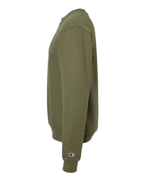 Champion S600 Powerblend Crewneck Sweatshirt - Fresh Olive - side
