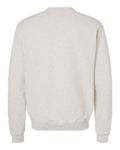 Champion S600 Powerblend Crewneck Sweatshirt - Oatmeal Heather - back