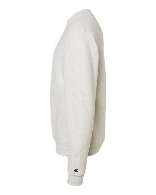 Champion S600 Powerblend Crewneck Sweatshirt - Oatmeal Heather - side