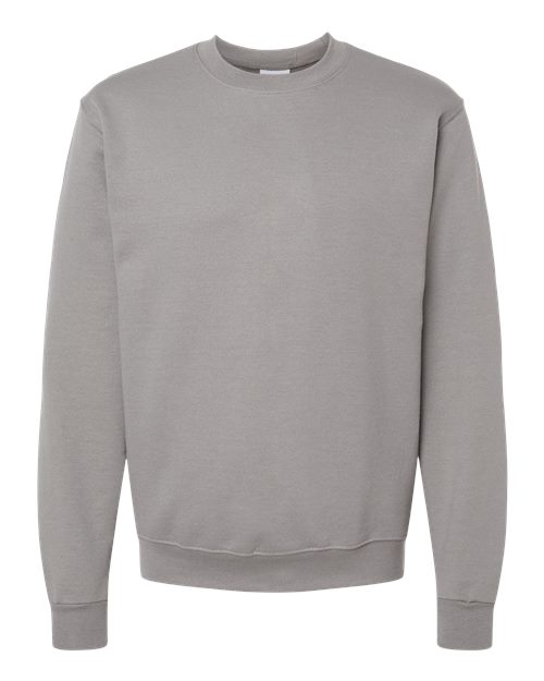 Champion S600 Powerblend Crewneck Sweatshirt - Stone Grey - flat front