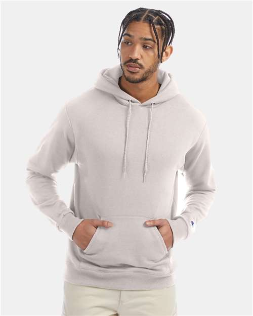 Champion S700 Powerblend Hooded Sweatshirt - Body Blush - model front