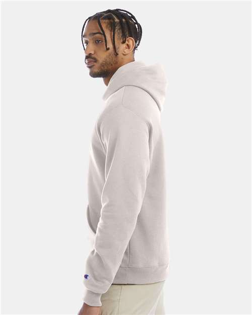 Champion S700 Powerblend Hooded Sweatshirt - Body Blush - model side