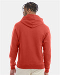 Champion S700 Powerblend Hooded Sweatshirt - Red River Clay - model back