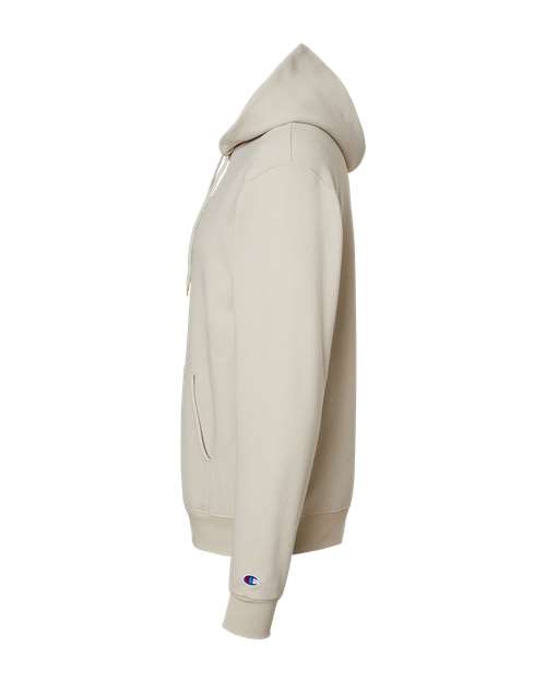 Champion S700 Powerblend Hooded Sweatshirt - Sand - side