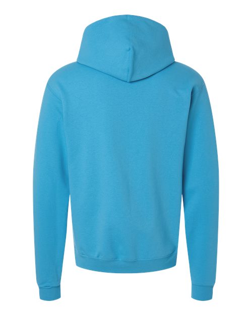 Champion S700 Powerblend Hooded Sweatshirt - Blue Lagoon - back