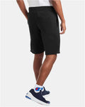 Champion RW26 Unisex Reverse Weave Shorts - Black - model back