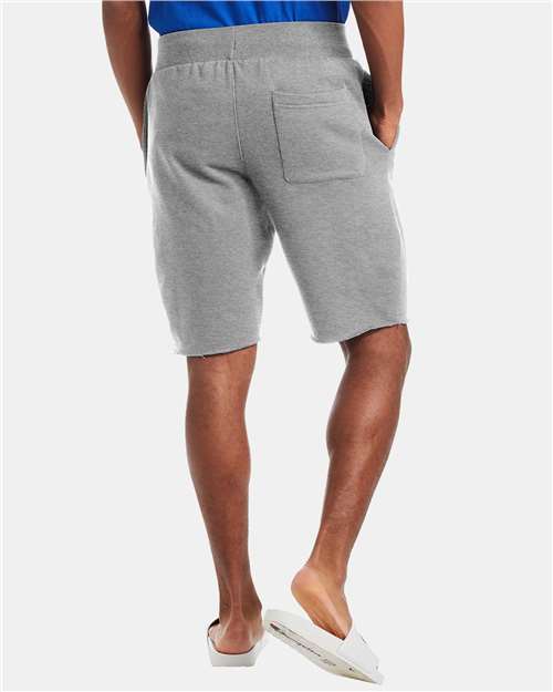 Champion RW26 Unisex Reverse Weave Shorts - Oxford Grey - model back