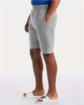 Champion RW26 Unisex Reverse Weave Shorts - Oxford Grey - model side