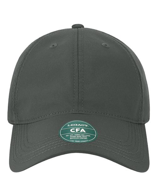 LEGACY CFA Cool Fit Adjustable Cap - Dark Grey - front