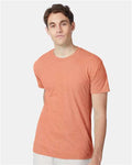 Hanes 42TB Perfect-T Triblend T-Shirt - Cantaloupe Heather - model front