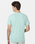 Hanes 42TB Perfect-T Triblend T-Shirt - Ice Fall Heather - model back
