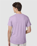 Hanes 42TB Perfect-T Triblend T-Shirt - Pale Violet Heather - model back