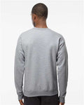 Hanes RS160 Unisex Perfect Sweats Crewneck Sweatshirt - Light Steel - model back