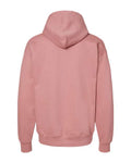 Hanes F170 Ultimate Cotton Hooded Sweatshirt - Mauve - back