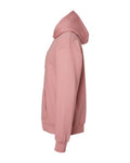 Hanes F170 Ultimate Cotton Hooded Sweatshirt - Mauve - side
